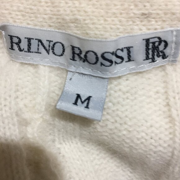 VINTAGE RINO ROSSI HAND FRAMED WOOL BLEND SWEATER CARDIGANS SIZE M - Picture 12 of 12